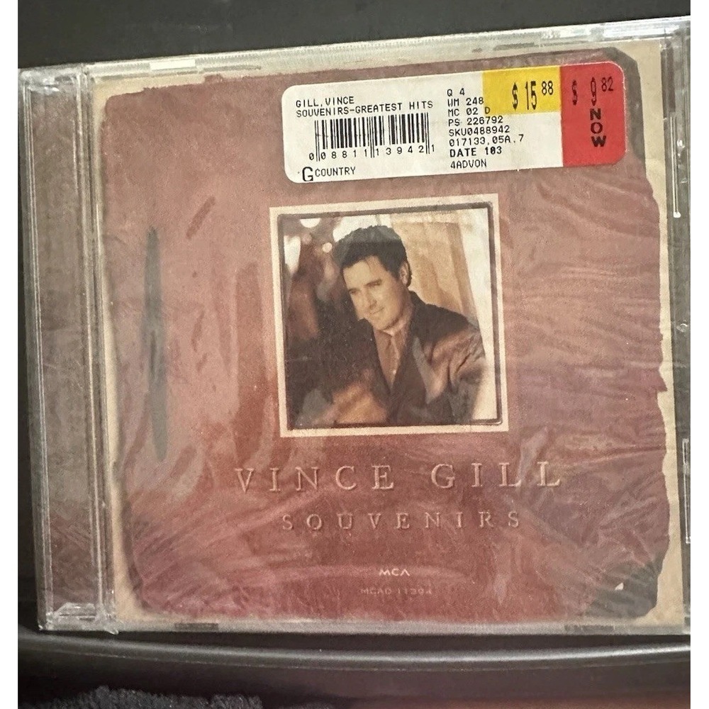 Vince Gill Souvenirs CD 1995 MCA 11394 SEALED